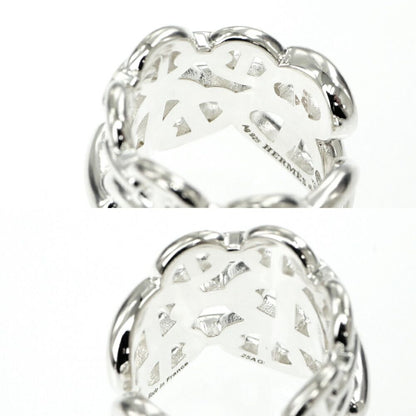 Hermes Ring Chaine D'ancre GM 46 Silver