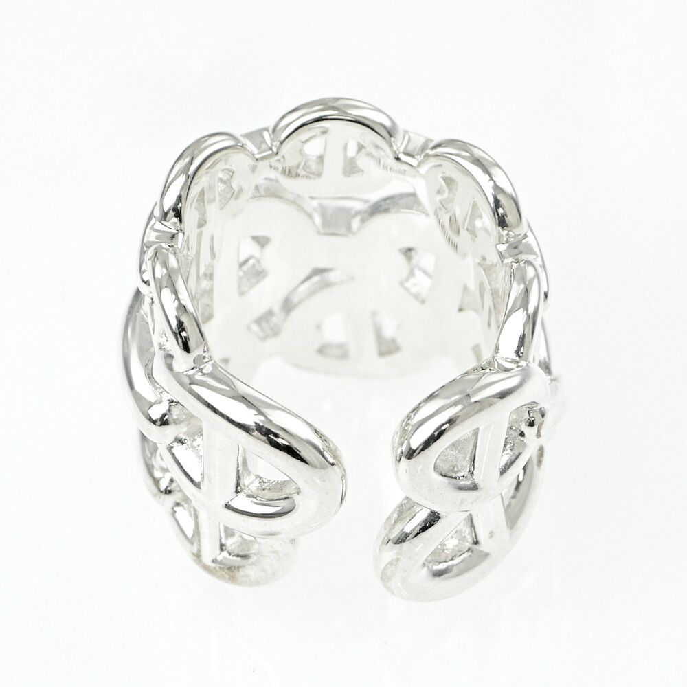 Hermes Ring Chaine D'ancre GM 46 Silver