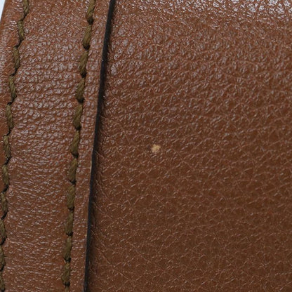 Gucci Compact Wallet Bamboo Diana Trifold with Coin Purse Leather
