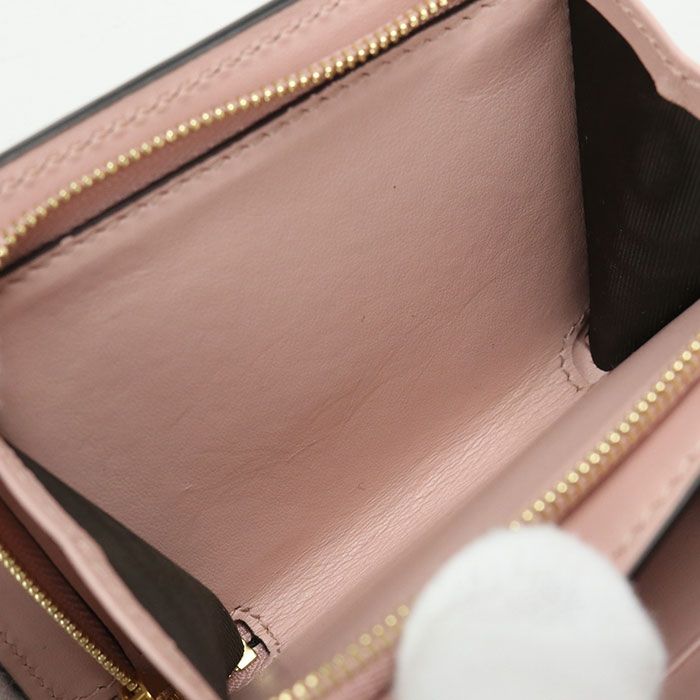 Gucci Card Case Wallet GG Matelasse Bifold with Coin Purse Leather