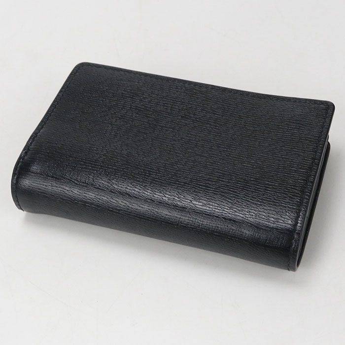 Gucci Zip Around Wallet Script Bifold with Coin Purse Leather