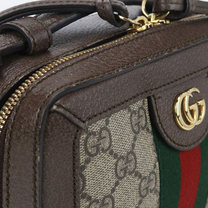 Gucci Chain Ophidia Crossbody Shoulder Bag Leather