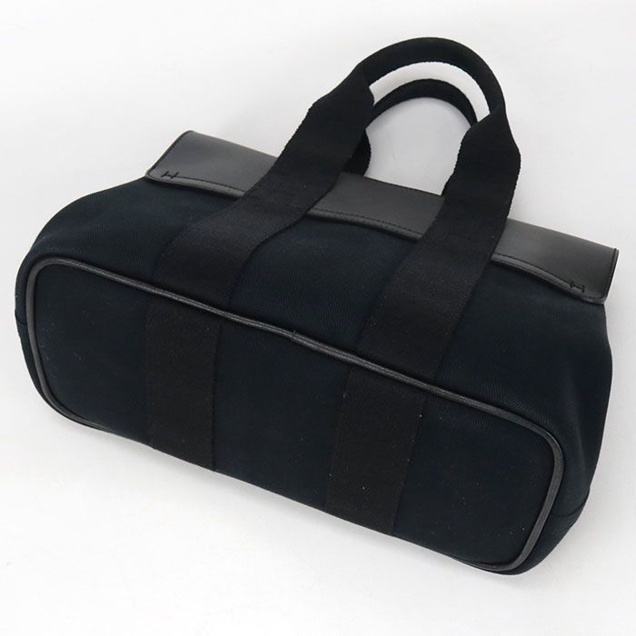 Hermes Valparaiso PM Tote Toile Chevron