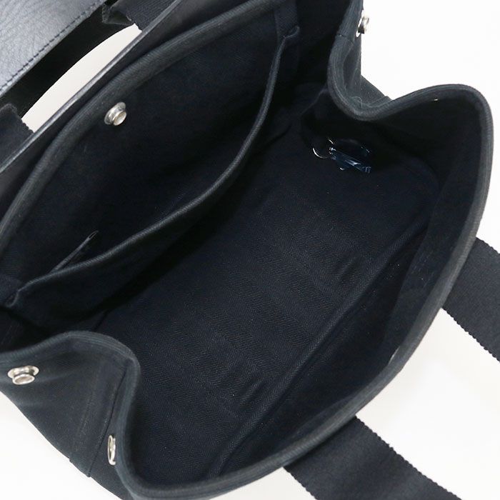 Hermes Valparaiso PM Tote Toile Chevron