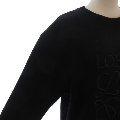 Loewe Anagram Sweatshirt Trainer Pullover Crew Neck Long Sleeve L Black Sweater