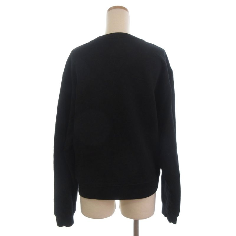 Loewe Anagram Sweatshirt Trainer Pullover Crew Neck Long Sleeve L Black Sweater