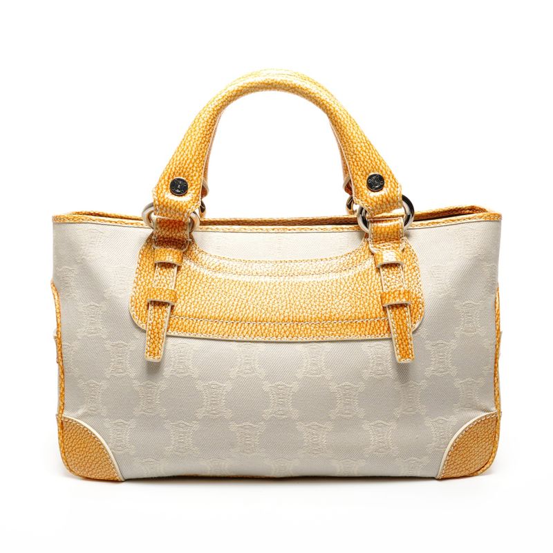 Celine Handbag Boogie Macadam Canvas