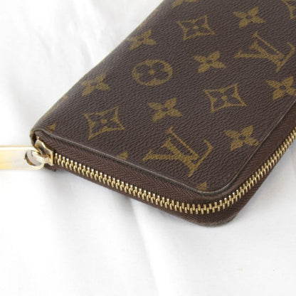 Louis Vuitton Zippy Wallet Monogram Canvas Brown