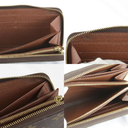 Louis Vuitton Zippy Wallet Monogram Canvas Brown