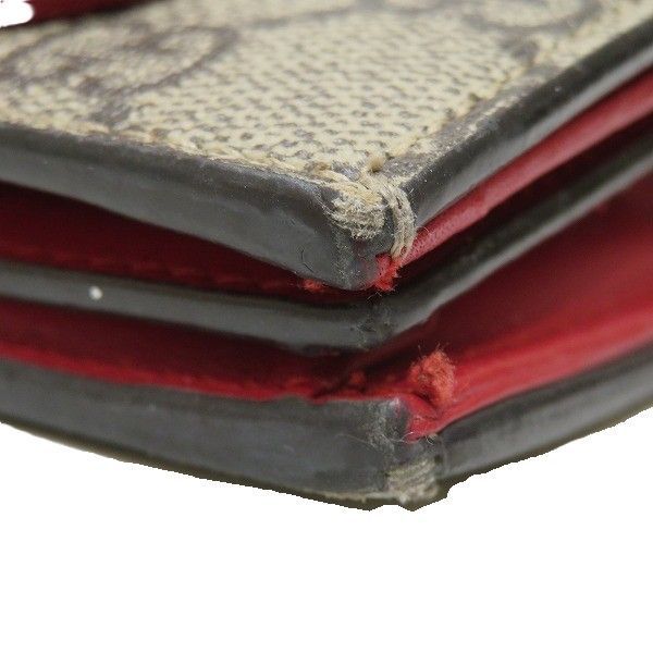 Gucci GG Supreme Cherry Mini Wallet Bifold