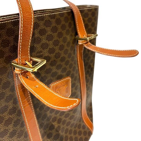 Celine Macadam Pattern Bucket Tote