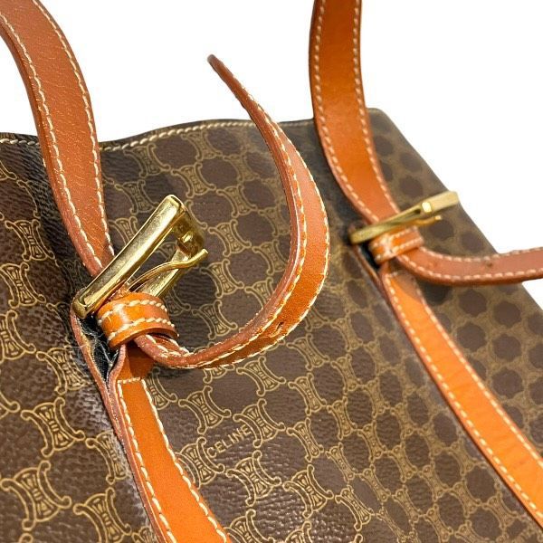 Celine Macadam Pattern Bucket Tote