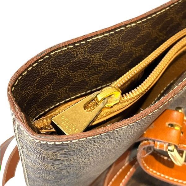 Celine Macadam Pattern Bucket Tote