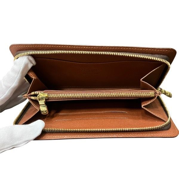 Louis Vuitton Monogram Porte-Monnaie Zip Around Wallet
