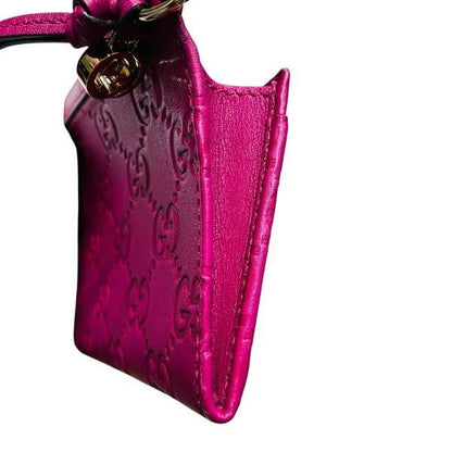 Gucci Micro Guccissima Card Case Business Holder