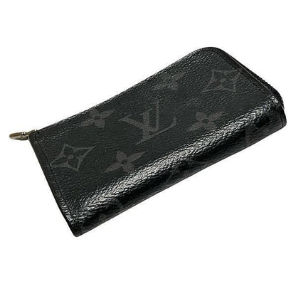 Louis Vuitton Monogram Eclipse Porte Monageur Coin Case