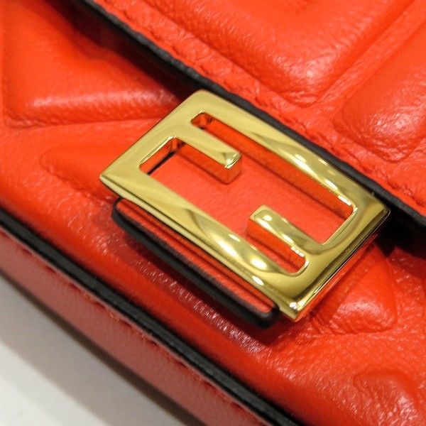 Fendi Nano Baguette Charm Pouch Shoulder Bag Party