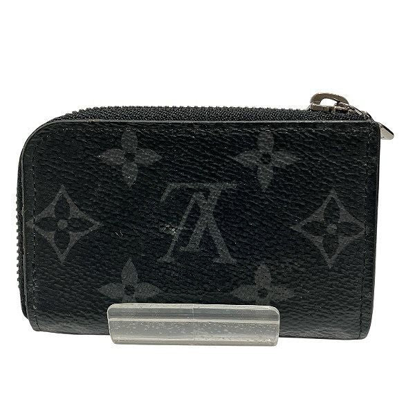 Louis Vuitton Monogram Eclipse Porte Monageur Coin Case
