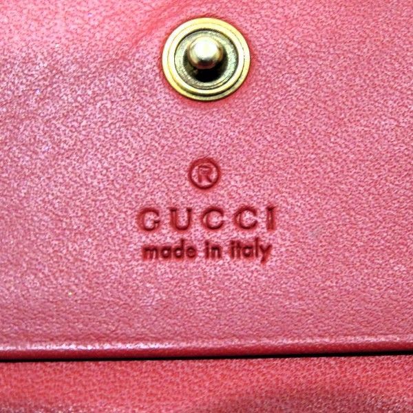 Gucci GG Supreme Cherry Mini Wallet Bifold