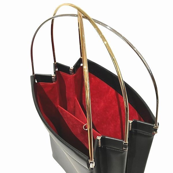 Cartier Trinity Leather Black Tote