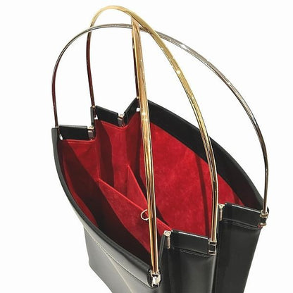 Cartier Trinity Leather Black Tote
