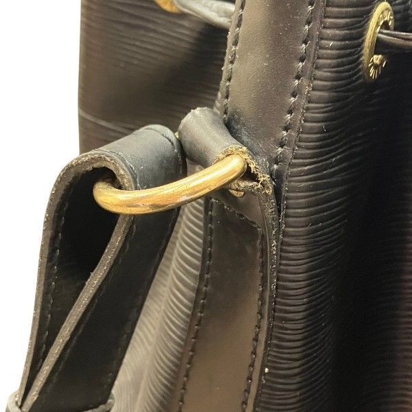 Louis Vuitton Epi Noe Drawstring Noir Black Shoulder Bag Tote