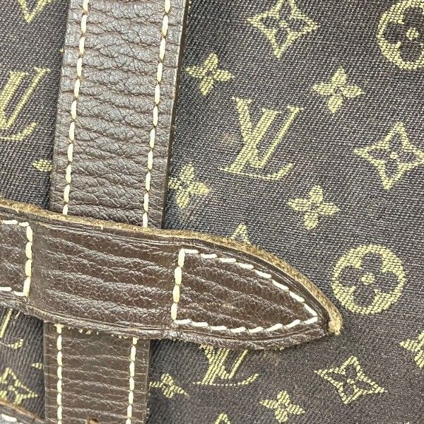 Louis Vuitton Monogram Mini Lin Saumur 30 Shoulder Bag