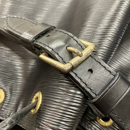 Louis Vuitton Epi Noe Drawstring Noir Black Shoulder Bag Tote