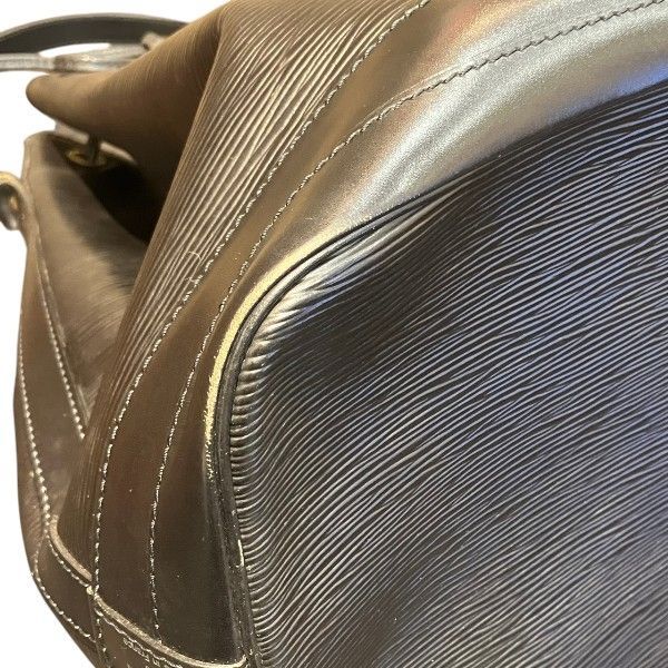 Louis Vuitton Epi Noe Drawstring Noir Black Shoulder Bag Tote