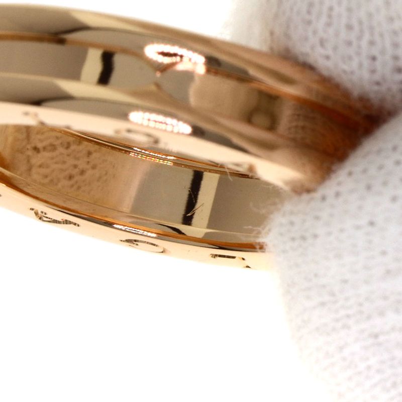 Bvlgari B-zero One Band 52 Ring 18k Pink Gold