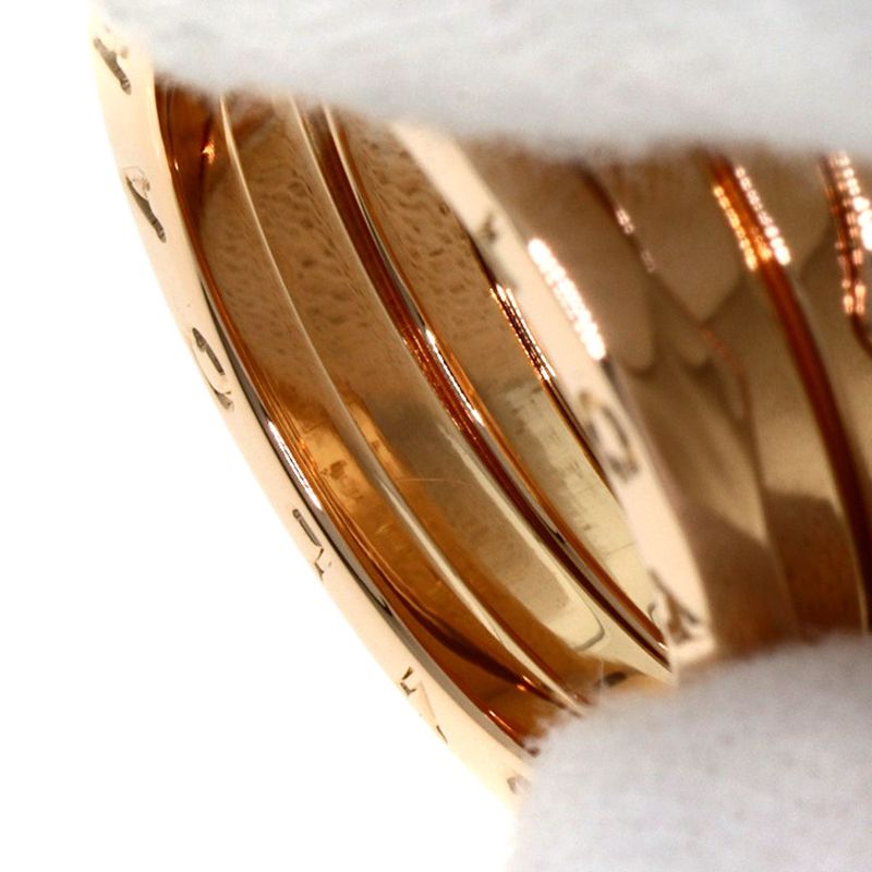 Bvlgari B-zero One Band 58 Ring 18k Pink Gold