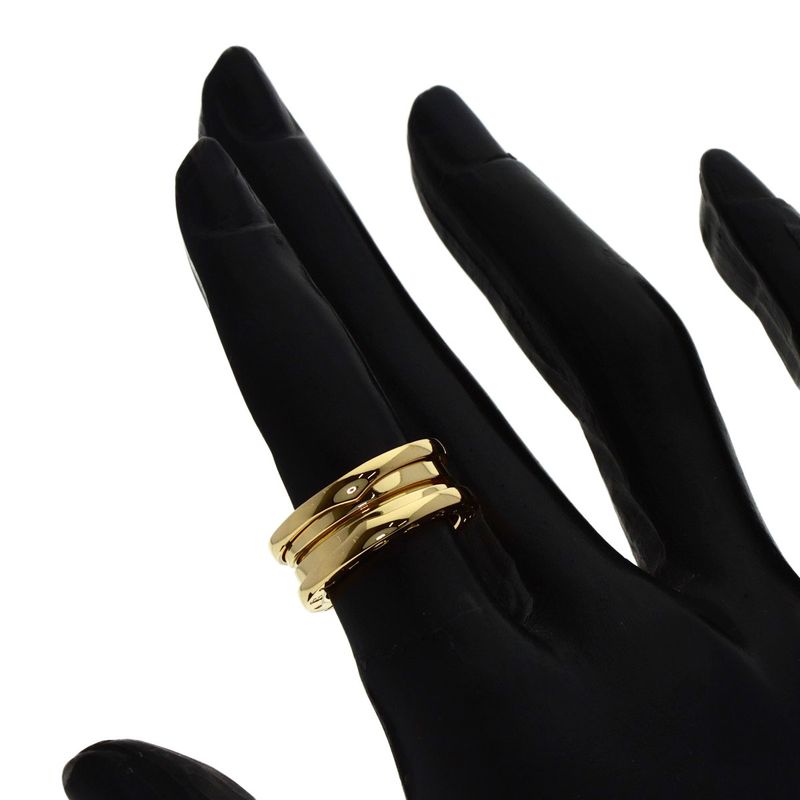 Bvlgari B-zero One Band 47 Ring 18k Yellow Gold
