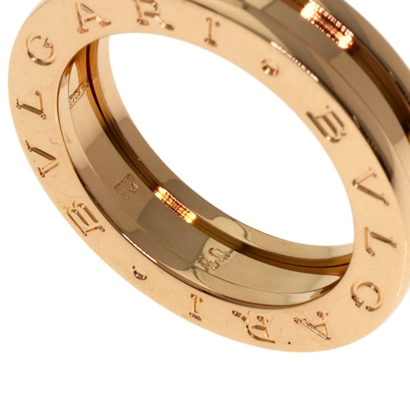 Bvlgari B-zero One Band 50 Ring 18k Pink Gold
