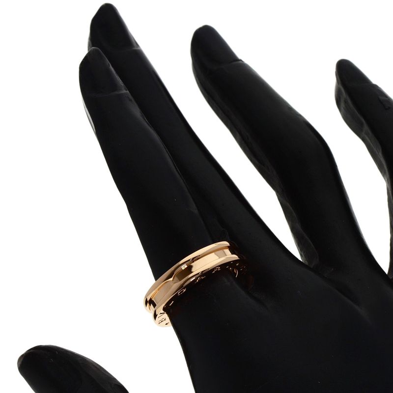 Bvlgari B-zero One Band 50 Ring 18k Pink Gold