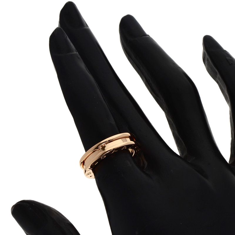 Bvlgari B-zero One Band 48 Ring 18k Pink Gold