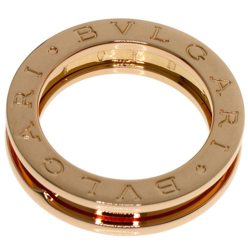 Bvlgari B-zero One Band 48 Ring 18k Pink Gold