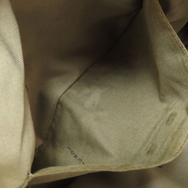 Fendi Zucca Pattern Tote Canvas Leather