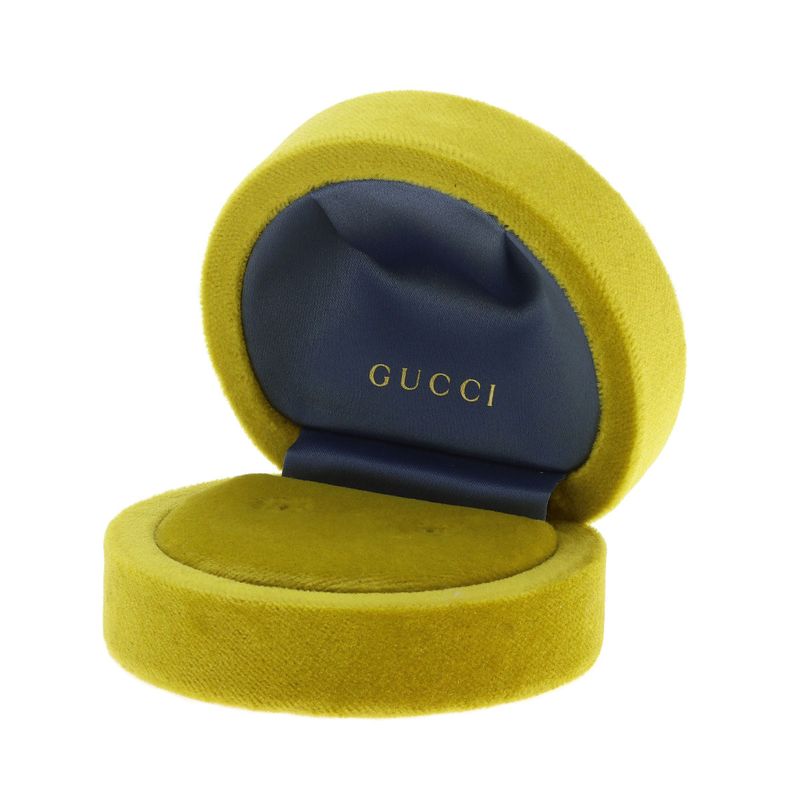 Gucci GG Running Stud Earrings 18k Yellow Gold