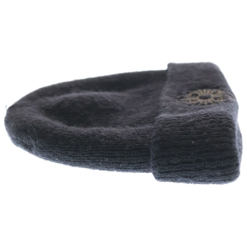 Chrome Hearts Wool Watch Cap CH Plus Embroidery Cap Black Knit Cap Beanie