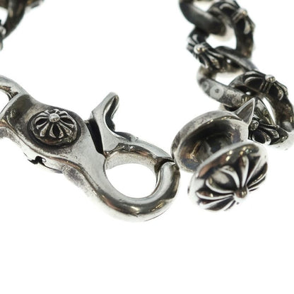 Chrome Hearts Fncy Chn Lnk Fancy Link Clip Bracelet 15 Links Silver