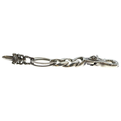 Chrome Hearts Clp Chn Classic-s Short Classic Link Key Chain Silver Necklace