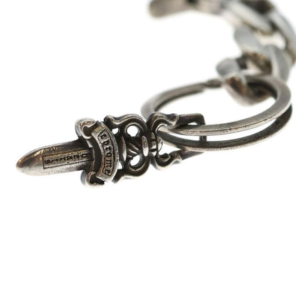 Chrome Hearts Clp Chn Classic-s Short Classic Link Key Chain Silver Necklace