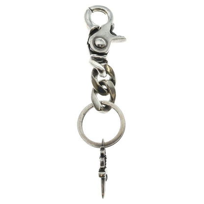 Chrome Hearts Clp Chn Classic-s Short Classic Link Key Chain Silver Necklace