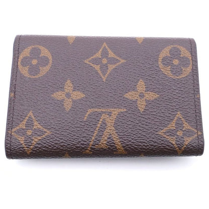 Louis Vuitton Monogram Multicles 6 Fuchsia Key Ring Key Case Bag Charm Brown