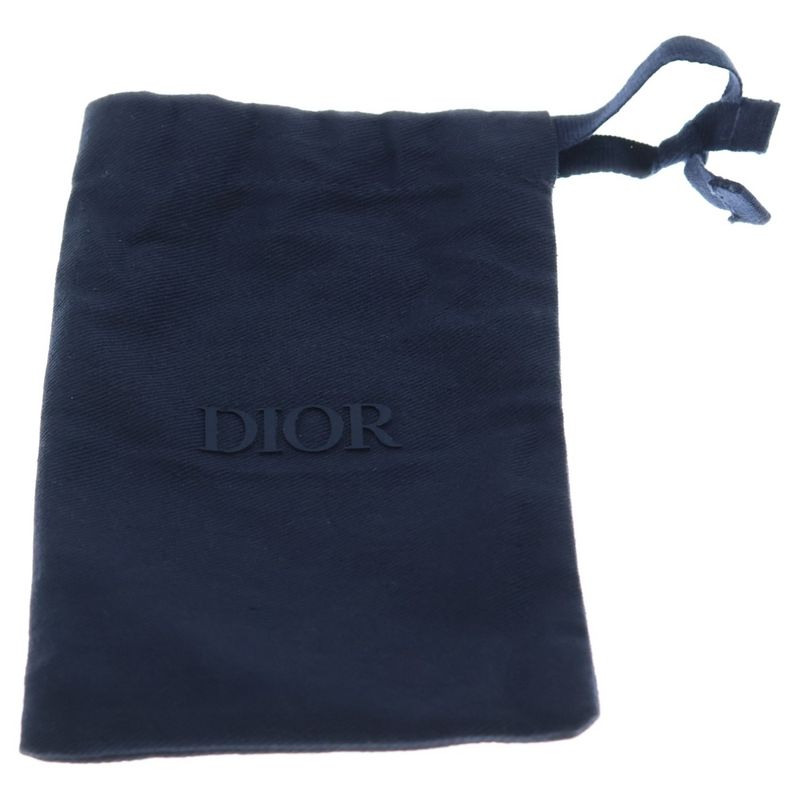 Dior Bobby Air Tag Oak Air Tag Case Key Holder Key Ring Gray Navy
