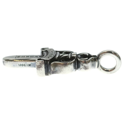 Chrome Hearts Double Dagger Daga Pendant Top Silver