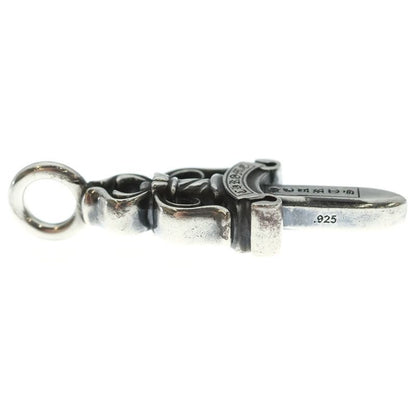 Chrome Hearts Double Dagger Daga Pendant Top Silver