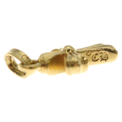 Chrome Hearts 22k Crs Bbyfat Baby Fat Cross Pendant Top Gold