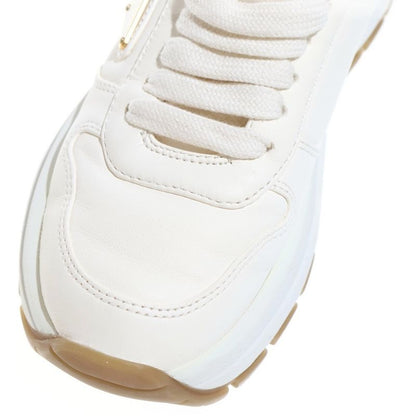 Prada Prax 01 Leather Low Cut Sneakers White