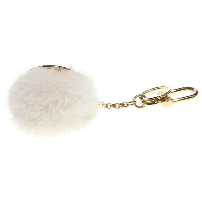 Louis Vuitton Porte Cles Flower Finesse Key Ring Key Holder Charm Gold